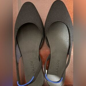 Rothy's Black Flats Comfortable Everyday Loafers